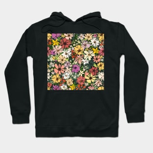 Modern Floral Illustration, Flowers art 9 Hoodie